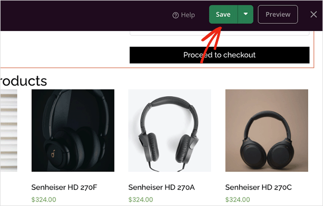 save-changes-1 - SeedProd Save SeedProd cart page