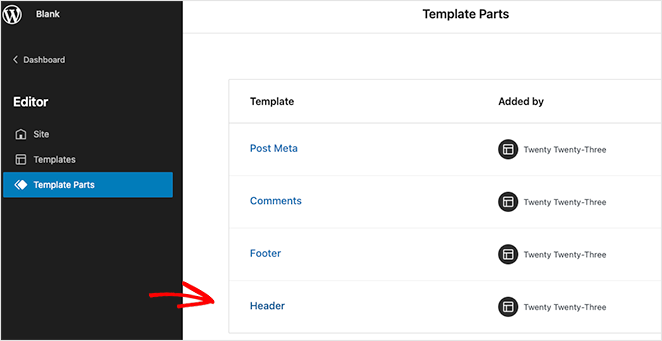 WordPress-theme-editor - SeedProd WordPress theme editor header template part