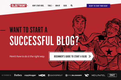 8 Blog Landing Page Examples + How to Make One (No Coding)