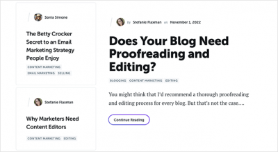8 Blog Landing Page Examples + How to Make One (No Coding)