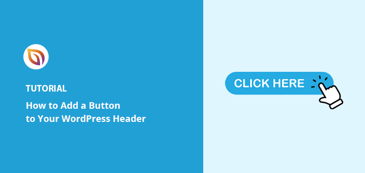 how to add a button in WordPress header