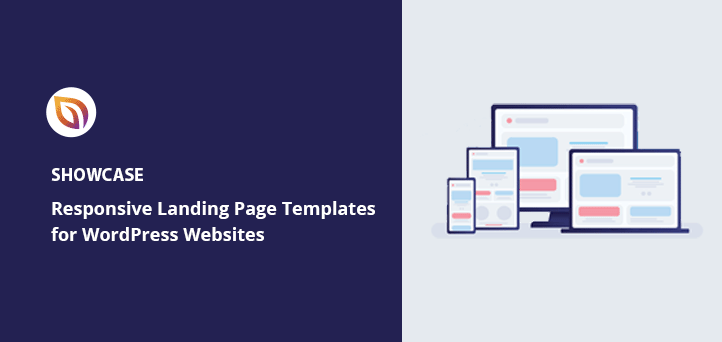 Responsive Landing Page Templates for WordPress Websites