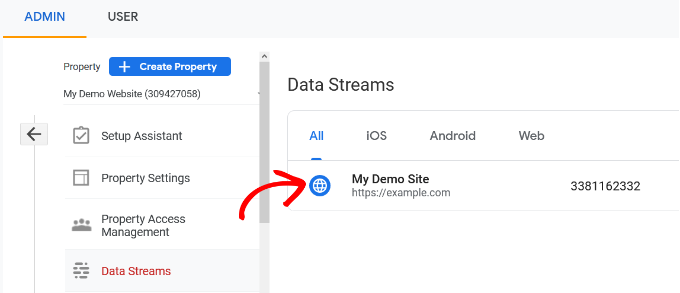 selectyourdatastream SeedProd Select a data stream