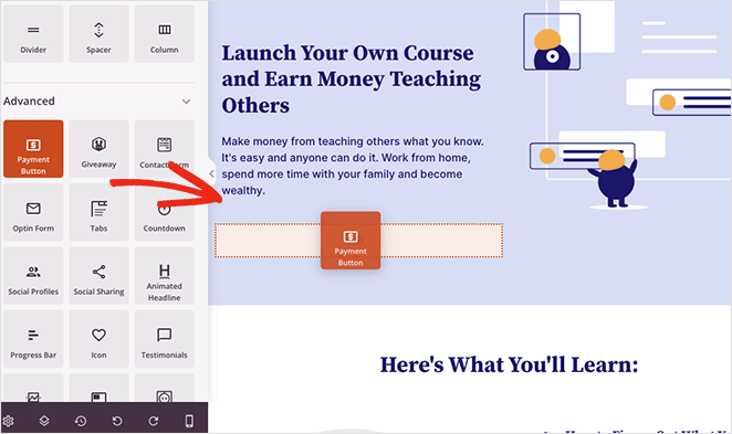stripe-payment-button-seedprod - SeedProd How to accept stripe payments with SeedProd payment button