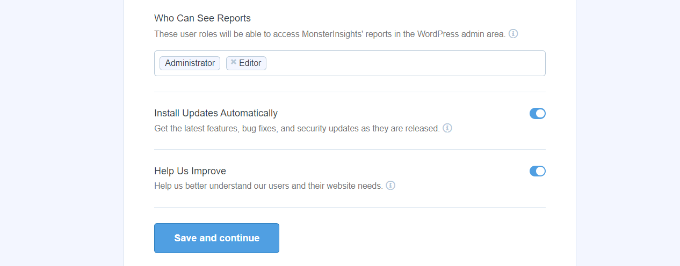 whocanseethereports SeedProd User roles settings