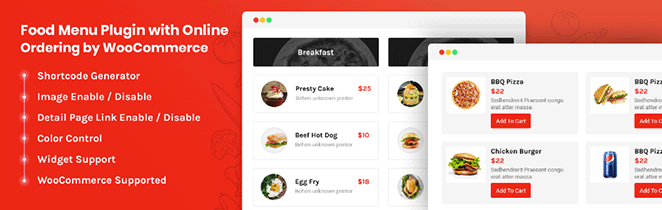food-menu-woocommerce-plugin - SeedProd Food Menu plugin WooCommerce