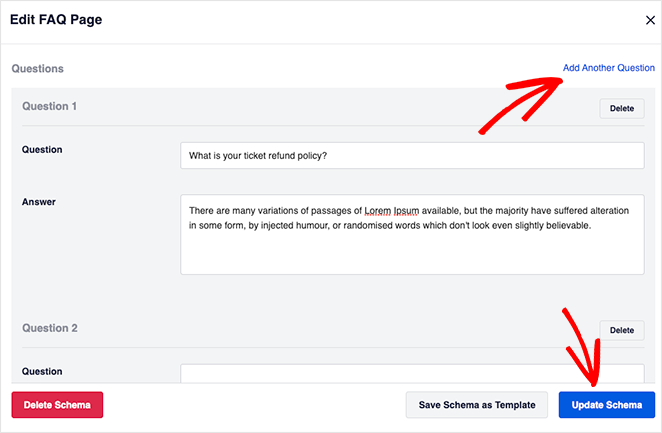 schema-markup-faqs - SeedProd FAQ schema markup
