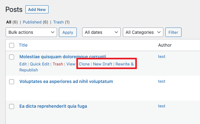 clone-draft-rewrite-republish - SeedProd Clone, draft and rewrite with duplicate post plugin