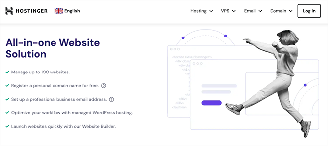 Hostinger WordPress hosting
