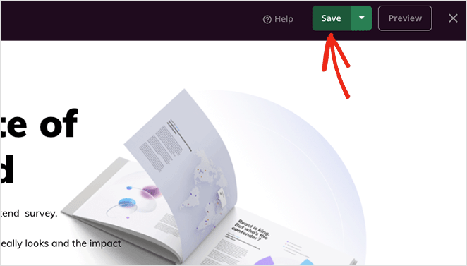 save-survey-landing-page - SeedProd Save your survey landing page