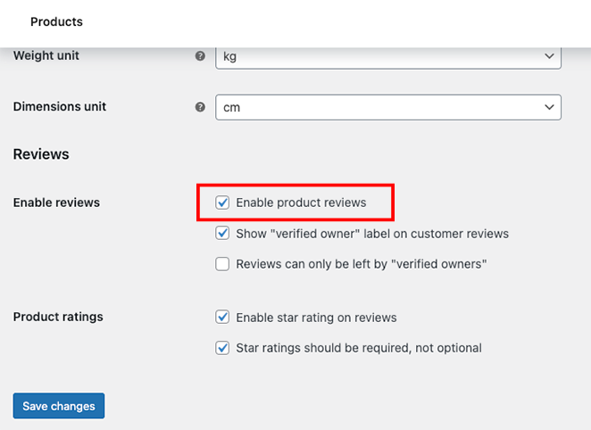 enable-product-reviews - SeedProd Enable WooCommerce product reviews