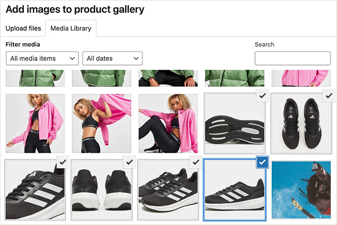 Add images to product gallery