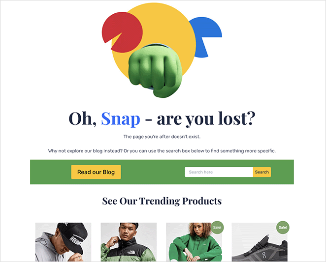 Final custom 404 page in WordPress