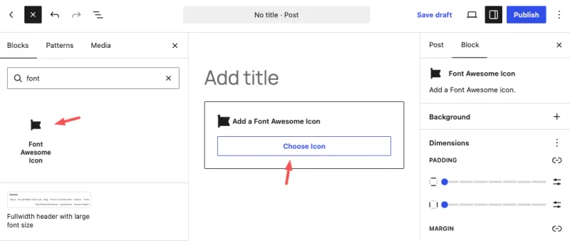 font-awsome-block-wordpress - SeedProd Añadir el bloque de iconos de Font Awesome en el editor de WordPress
