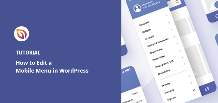 How to Edit Mobile Menus in WordPress (Beginner’s Guide)