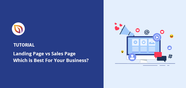 Landing Page vs Sales Page