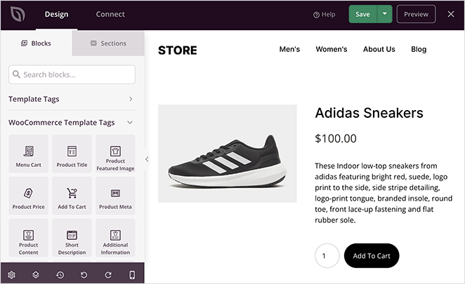 SeedProd product page builder
