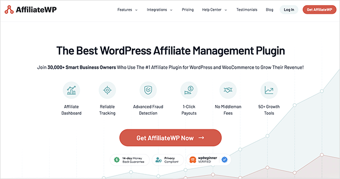 AffiliateWP is the best way to create affiliate program WordPress