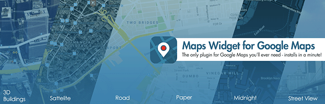 Maps Widget for Google Maps WordPress
