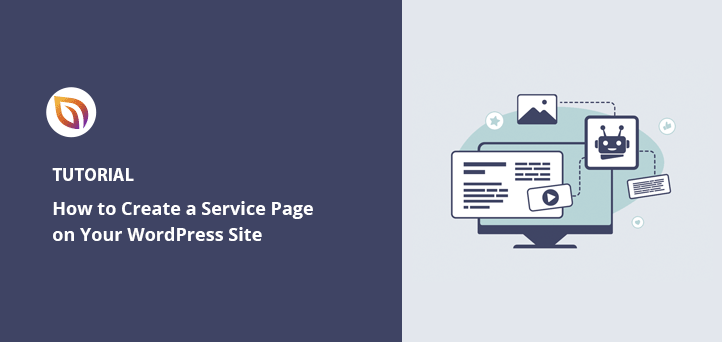 Comment créer un design de page de service dans WordPress