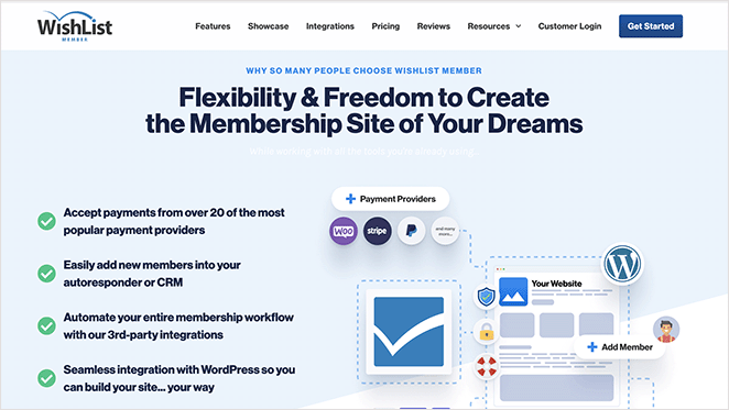 WishList Member WordPress membership plugin