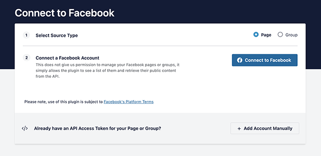 Connect WordPress to Facebook