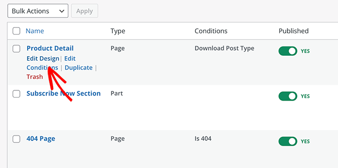 Edit download post type template