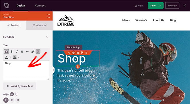 Customize WooCommerce shop page title