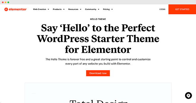 hello - SeedProd Hello simple WordPress theme