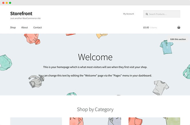 storefront - SeedProd Storefront WordPress eCommerce theme