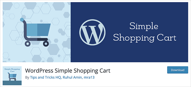 WordPress simple PayPal shopping cart plugin