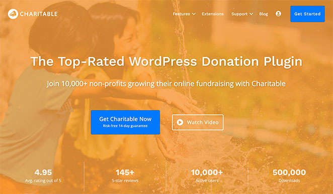 WP Charitable WordPress donation plugin