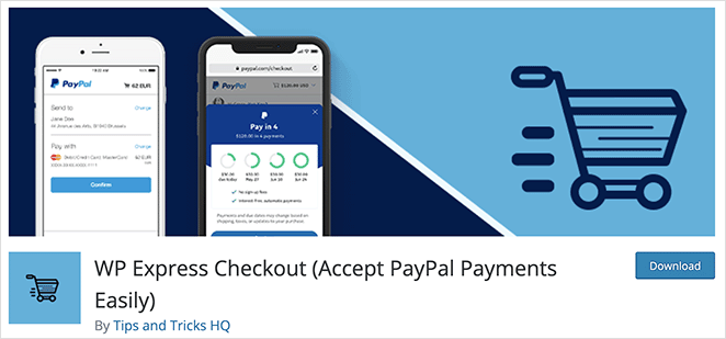 WP Express Checkout WordPress PayPal plugins