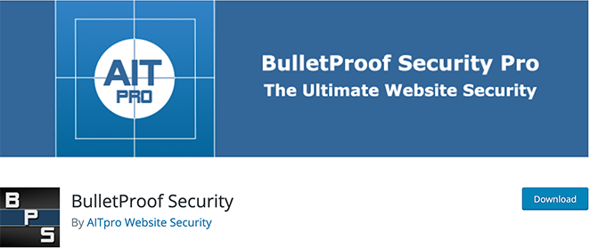 BulletProof Security plugin for WordPress