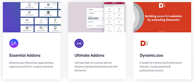 Elementor addons