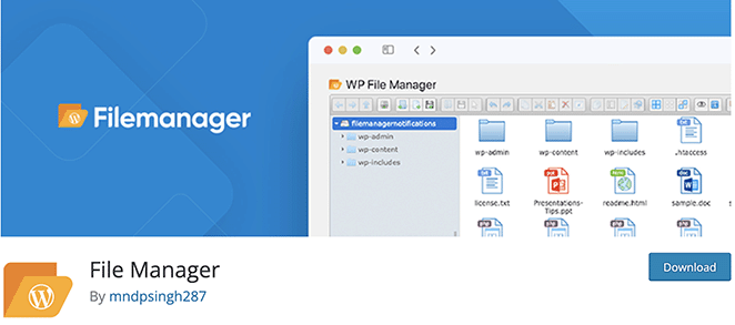 File Manager plugin