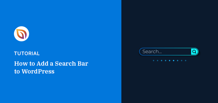 how to add search bar to WordPress