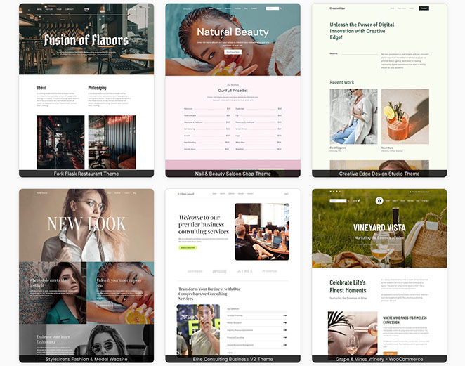 SeedProd new WordPress themes for October 2
