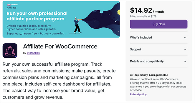 Affiliate for WooCommerce