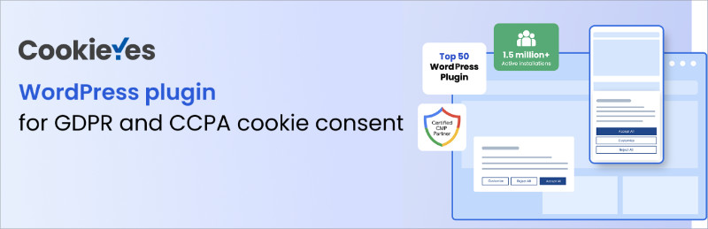 cookieyes - SeedProd CookieYes cookie consent plugin banner and dashboard
