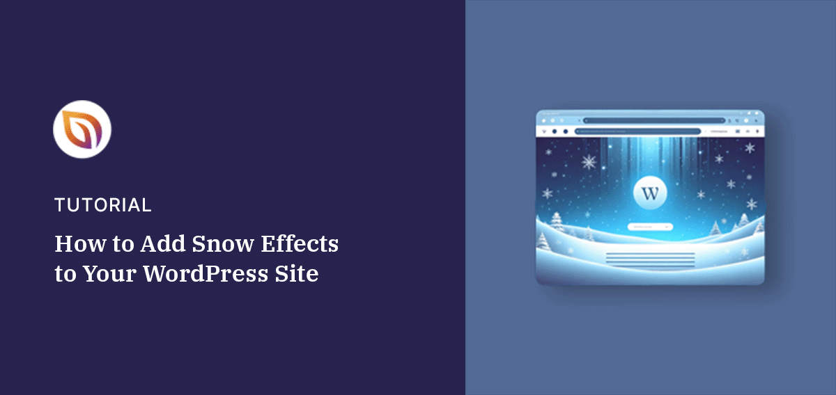 How to Add Snow Effect in WordPress