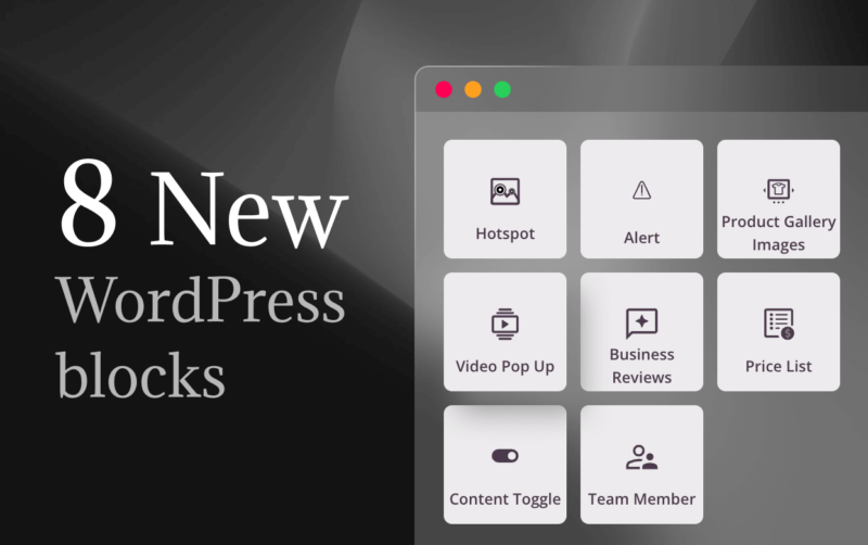 New WordPress blocks for SeedProd page builder