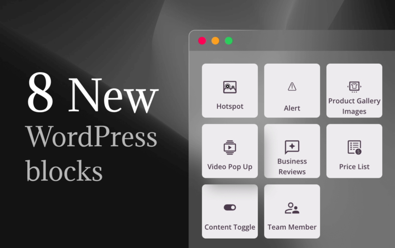 Nouveaux blocs WordPress pour le constructeur de pages SeedProd