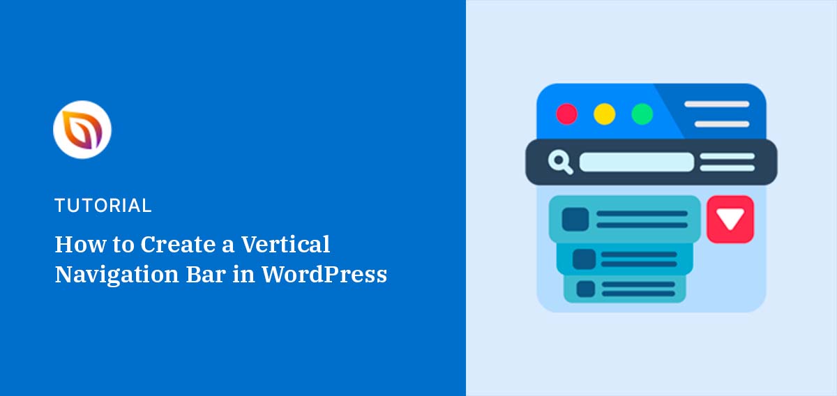 Comment créer une barre de navigation verticale dans WordPress
