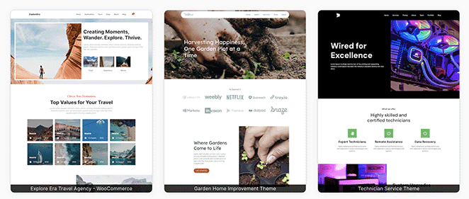 New SeedProd website template kits