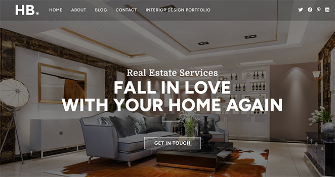 OceanWP real estate theme for WordPress