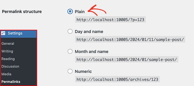 Reset your WooCommerce permalink settings