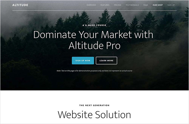 Altitude Pro WordPress theme