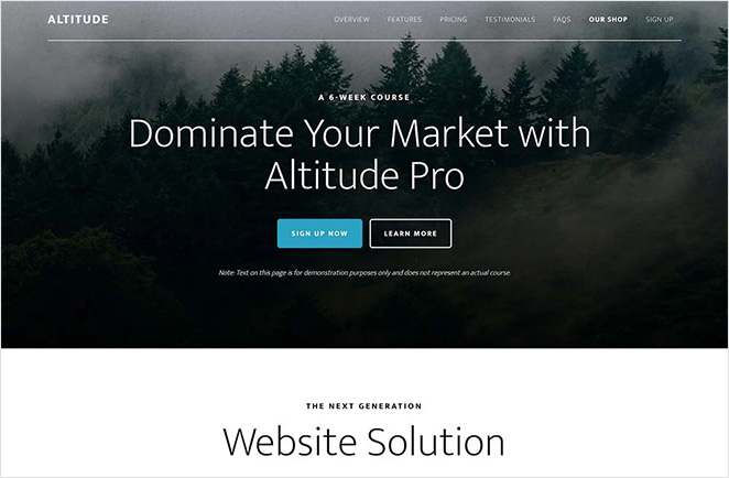 Thème WordPress Altitude Pro