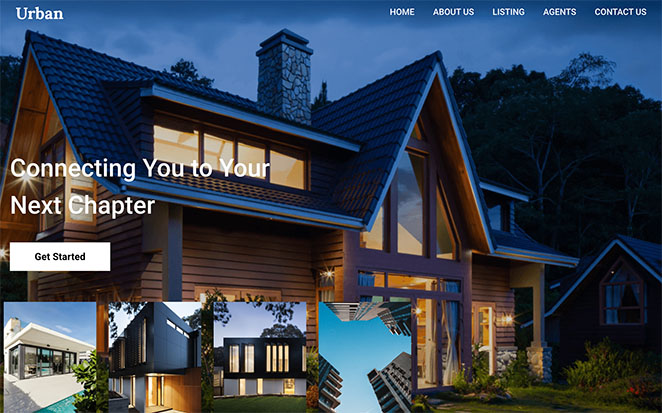 Urban Living WordPress real estate theme